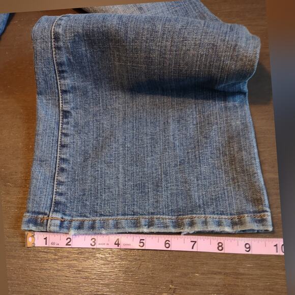Hint Bootcut Midrise Y2K Jeans With Belt Vintage Stretch Denim Size 13 - Picture 7 of 16